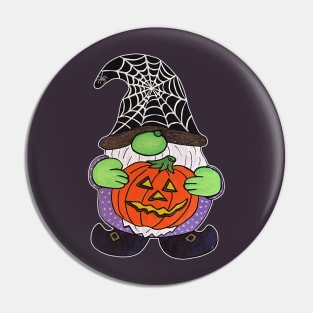 Halloween Gnome Pin