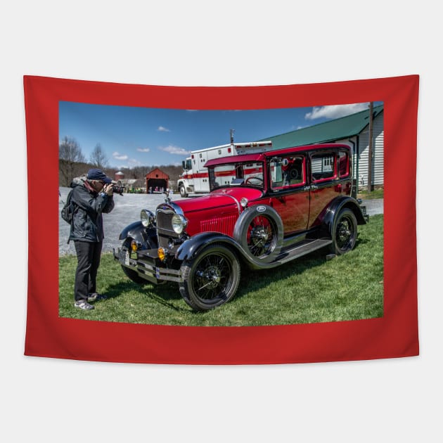 Margan and Model A Tapestry by thadz