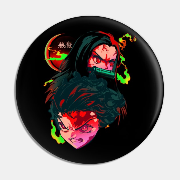 Demon Slayer Pin by Heymoonly