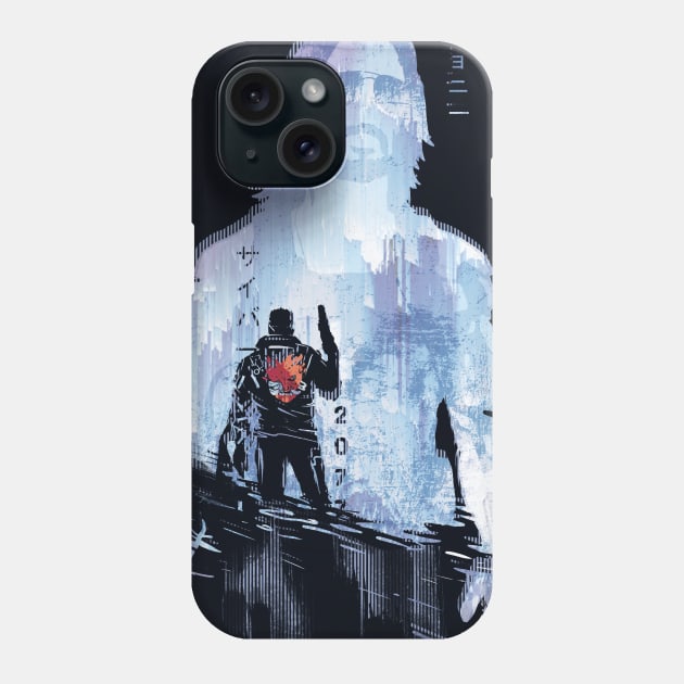 Stolen Chip:Cyberpunk 2077 Phone Case by Vertei