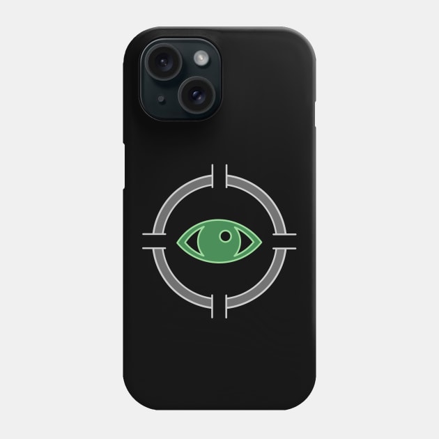 a token gesture to focus Phone Case by Phil Tessier