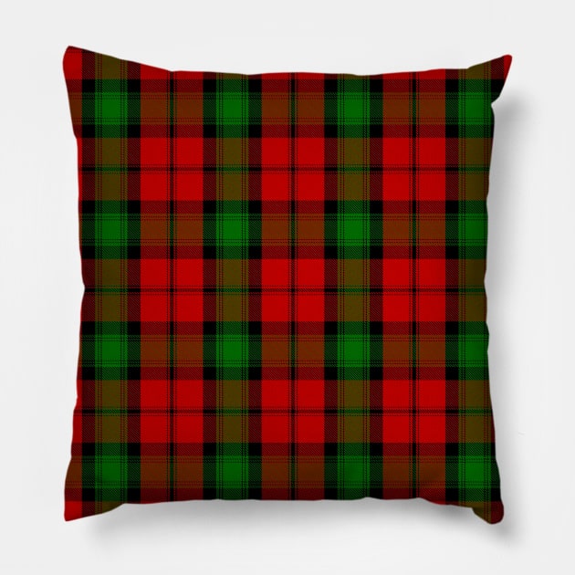 Kerr Clan Tartan (Larger) Pillow by clantartans