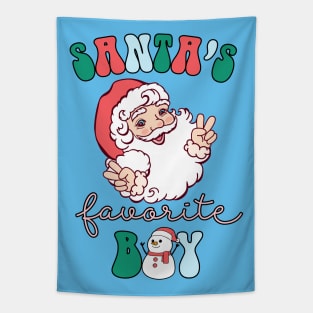 Santa's Favorite Boy Tapestry