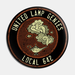 United Lamp Genies Pin