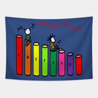 Boomwhacker life Tapestry