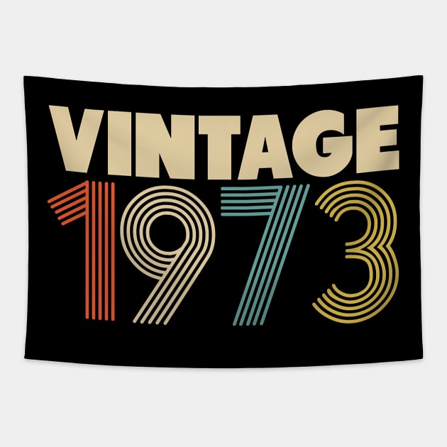 Vintage 1973 - 45th Birthday Tapestry by lostrigglatrine