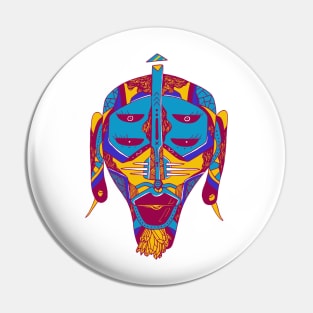 Triad African Mask No 11 Pin