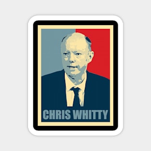 Chris Whitty Hope Poster Style Magnet