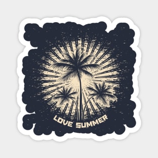 Love Summer Magnet