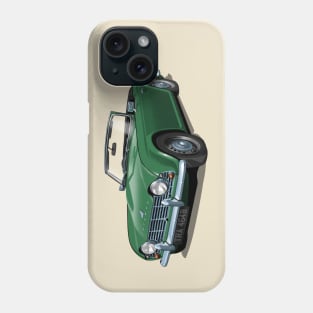 Triumph TR4 in green Phone Case