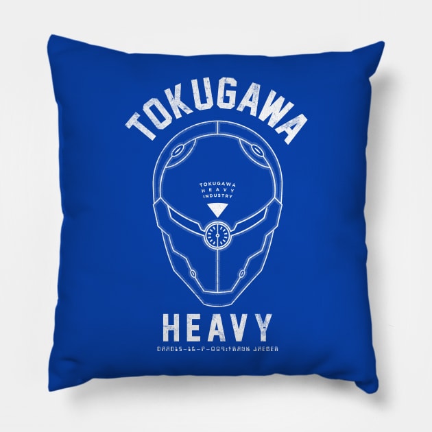 Tokugawa Heavy [Outlines] Pillow by BiggStankDogg