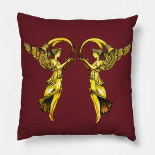 Golden horns Pillow