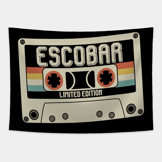Escobar - Limited Edition - Vintage Style Tapestry by Debbie Art