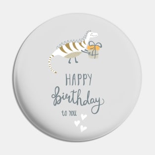 Happy birthday print Pin