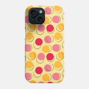 Colorful Circle Seamless Pattern 026#002 Phone Case