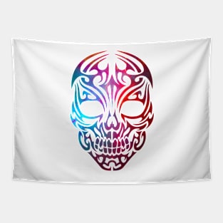 Ice and Fire Skull Tapestry