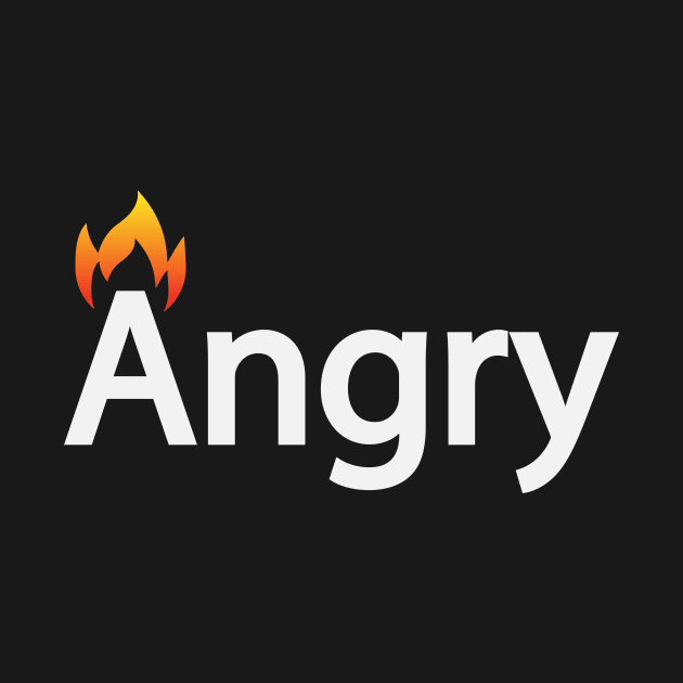 Angry artistic text design by BL4CK&WH1TE 