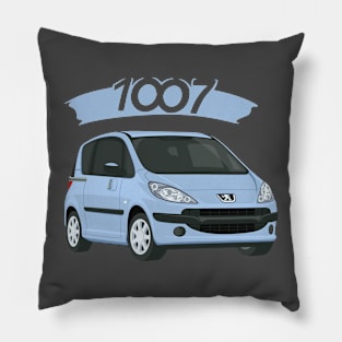 Peugeot 1007 car lighblue Pillow
