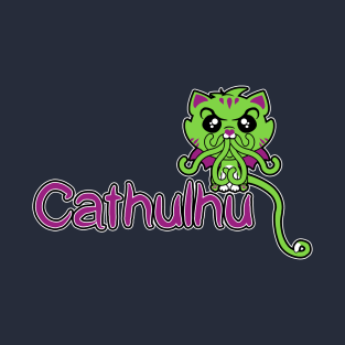 Cathulhu (Lovecraft Loves Cats!) T-Shirt