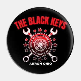 the black keys team motorcycle gang Pin