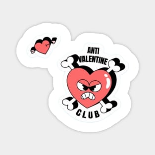 Anti valentines Magnet