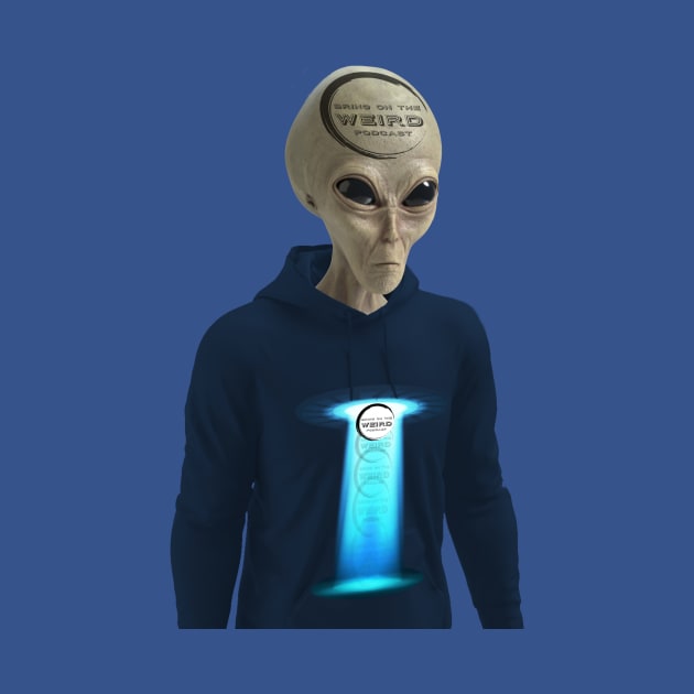 Taylock Wearing BOTW UFO Hoodie by Bring On The Weird