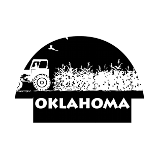 Oklahoma Gifts for Farmers Funny Oklahoma College T-Shirt