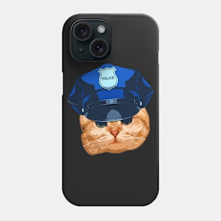 police Cat Phone Case