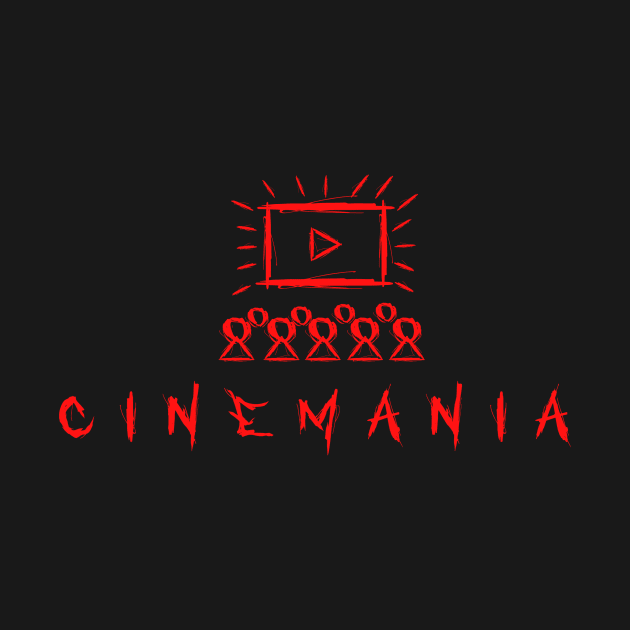 Updated Horror Logo T-Shirt by Cinemania World