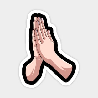 Hands Praying Religion Prayer Magnet