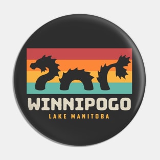 Winnipogo Lake Monster Sea Monster Lake Manitoba Pin