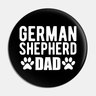 German Shepherd Dad Pin