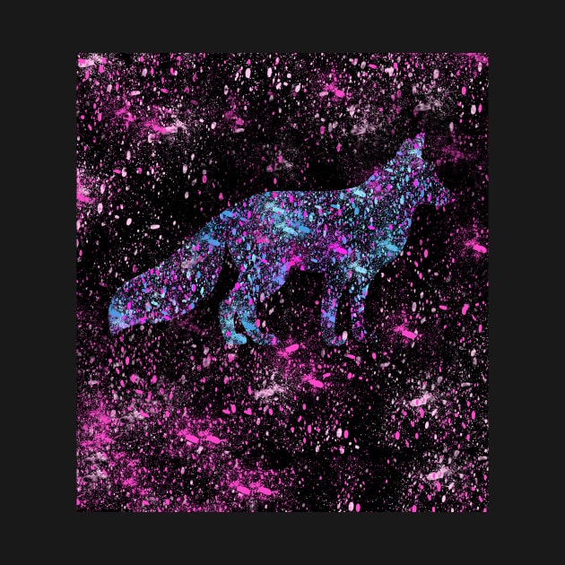 Cosmic Fox by uniqued