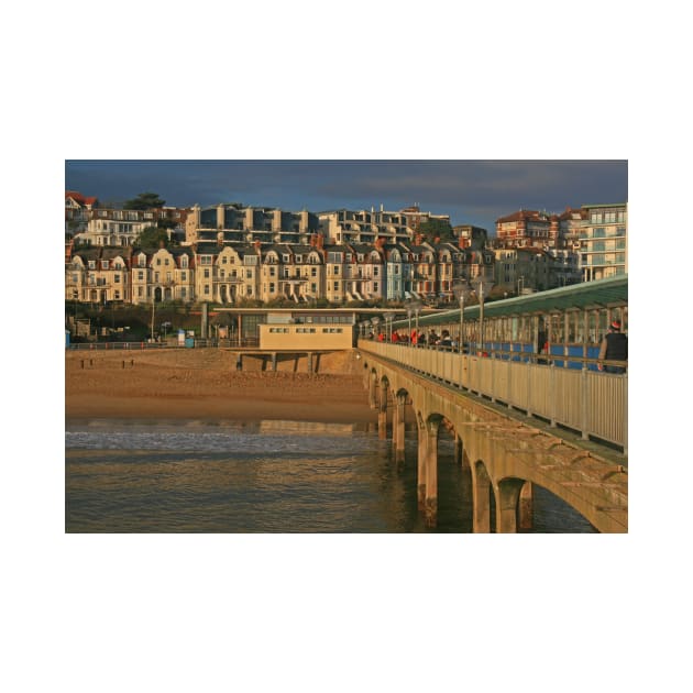 Boscombe Pier, January 2022 by RedHillDigital