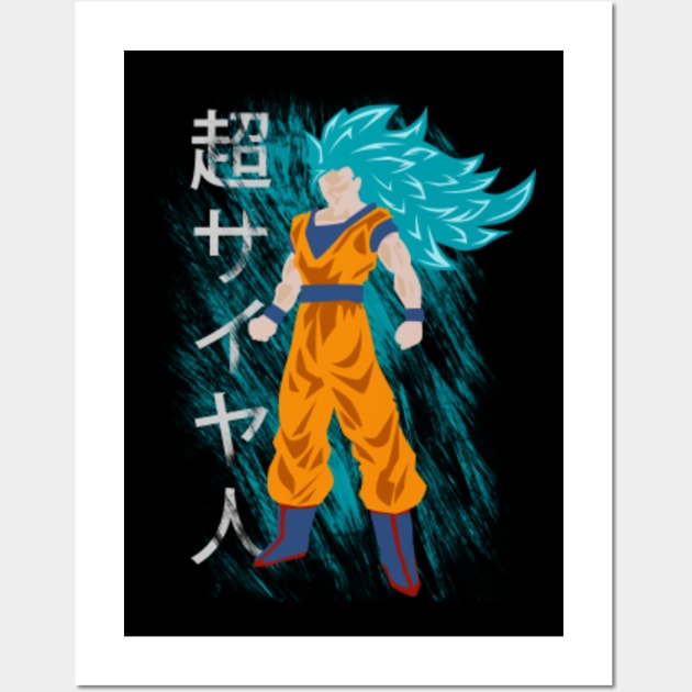 DBS - Goku Super Saiyan God Super Saiyan 3 - Dragon Ball Z - Posters and  Art Prints