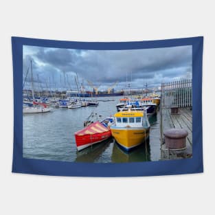 Port of Blyth Import Dock Tapestry