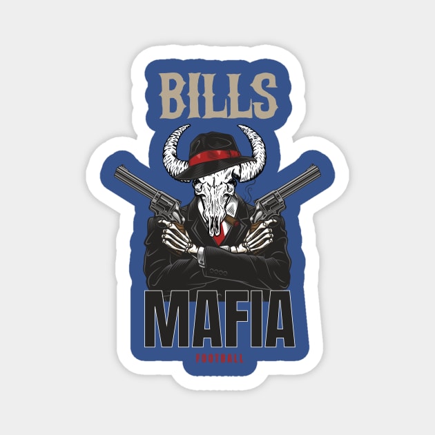 Bills Mafia Magnet by Tamie