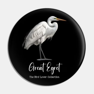 Great Egret - The Bird Lover Collection Pin