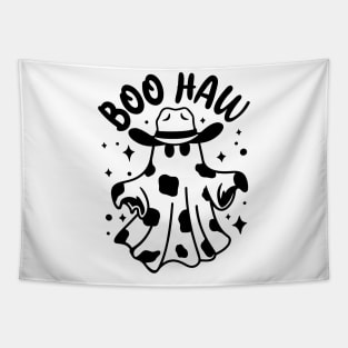 Boo Haw Cowboy Ghost Halloween Tapestry