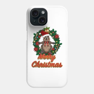 Merry Christmas Quokka Phone Case