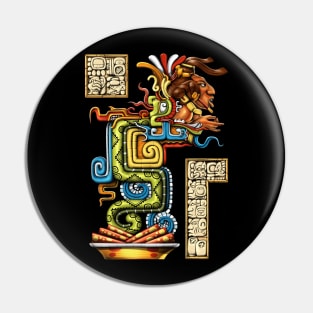 Mayan Vision Serpent Pin