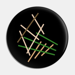 Abstract Line Construct Pin