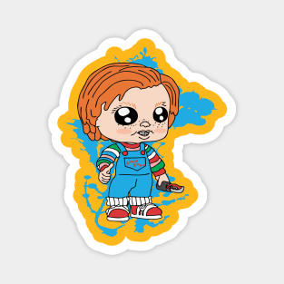 Horror shirt Chucky Halloween kawaii Magnet