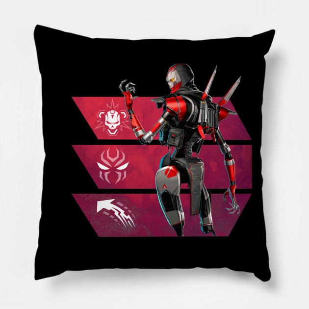 Revenant 2.0 Apex Legends Pillow by Paul Draw