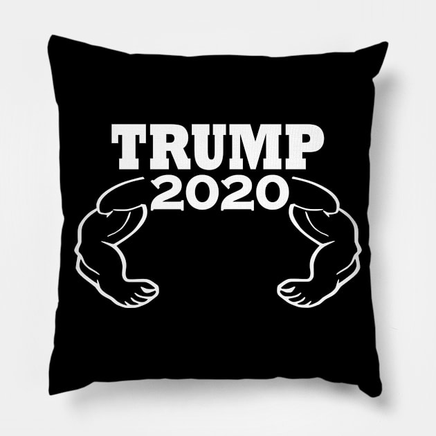 TRUMP 2020 Pillow by Milaino