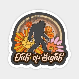 Groovy Bigfoot Magnet