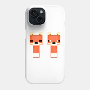 Twin Baby Foxes Phone Case