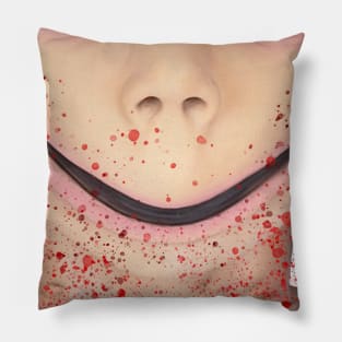 MASK MOMO HALLOWEEN HORROR TERROR MO MO FRIDAY 13 JASON FREDDY Pillow