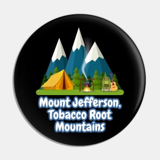 Mount Jefferson, Tobacco Root Mountains Pin