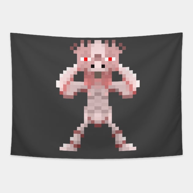 Pale Man Tapestry by badpun